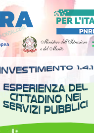 Banner PNRR Investimento 1.4.1