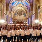 Coro al Concorso EUROSCHOOL di Assisi