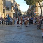 Progetto folklore-Tammurinari a piazza Umberto I